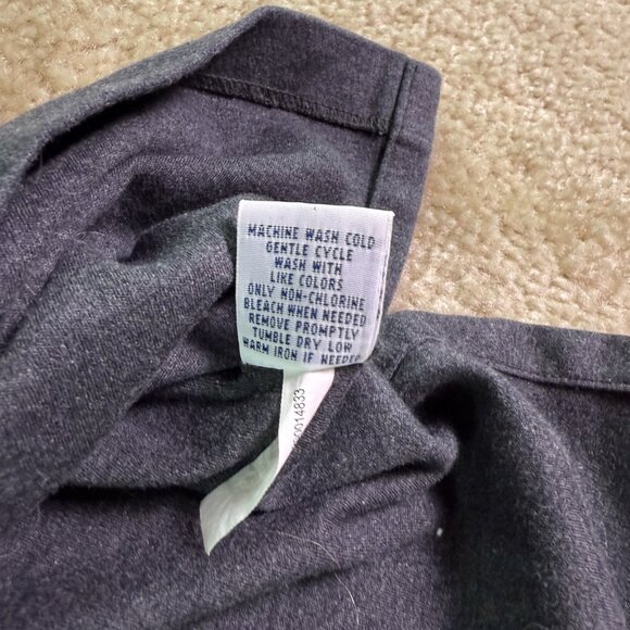 Polo Ralph Lauren Polo Shirt Mens Size Large Gray Pima Soft Touch Cotton F013 - Picture 6 of 10